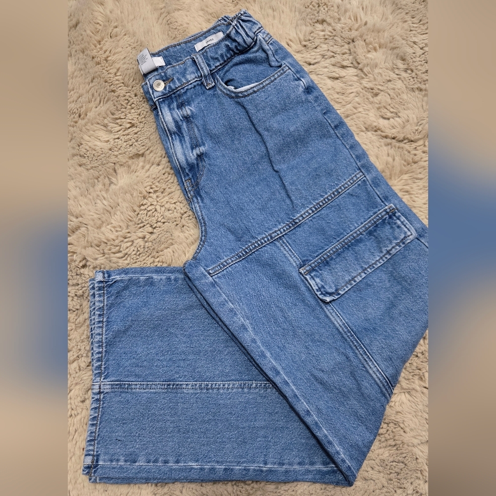 Forever 21 Light Blue Flare Jeans